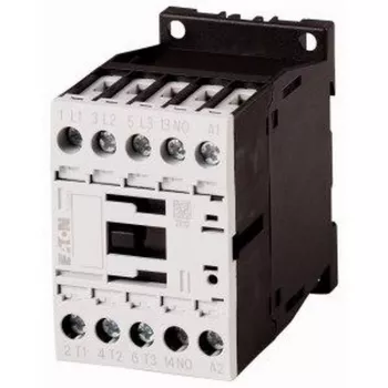 Eaton DILM15-10 3-polni močnostni kontaktor, tuljava 24 V AC, 15 A AC-3, 1 pomožni kontakt NO 290045