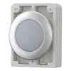 Eaton RMQ-Titan plitka okrogla glava signalne lučke, bela leča, kromirana obroba, M30C-FL-W 183287