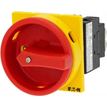 Eaton T0-2-1/EA/SVB zaklepno odmično stikalo 20 A 690 V 1 x 90° rumeno/rdeče 038873