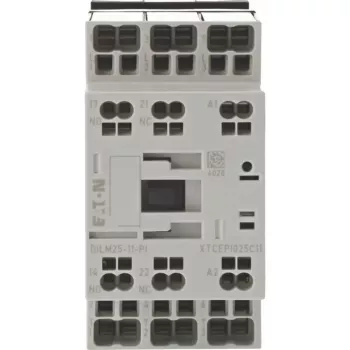 Eaton DILM25-11(RDC24)-PI kontaktor, 3 glavni zapiralni kontakti, tuljava 24 V DC, 25 A, 11 kW 199288
