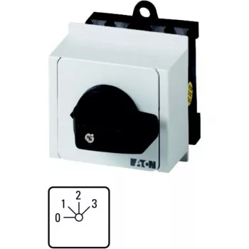 Eaton T0-2-8241/IVS stikalo za nivo, 1-polno, ožičeno, črno-belo, IP30 057835