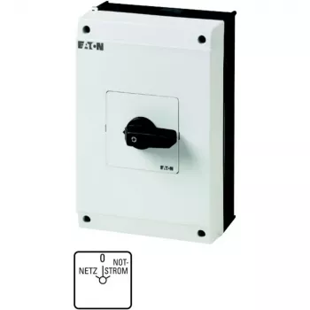 Eaton T5B-4-8902/I4 4-polno odmično stikalo, 20 A, 690 V AC, črno/belo 207237