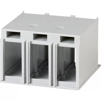 Eaton 260038 pokrov sponk za NZM2 3-polne odklopnike, okvir BG2, siva