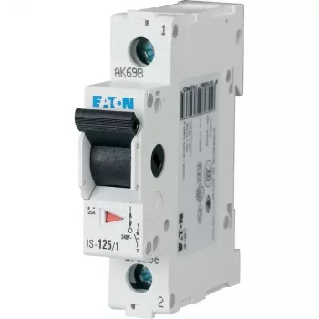 Eaton 276286 glavno stikalo 1-polno 125 A 240 V AC s 1 NO + 1 NC pomožnimi kontakti
