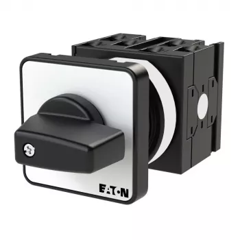 Eaton T0-3-8244/E krmilno stikalo, 7-pozicijsko, 6,5 kW, 3-polno, črn ročaj