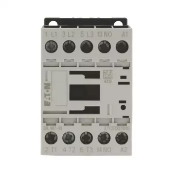 Eaton DILM7-10 3-polni kontaktor, tuljava 230V 50Hz / 240V 60Hz, 1NO pomožni kontakt, 3kW AC-3 400V 276550