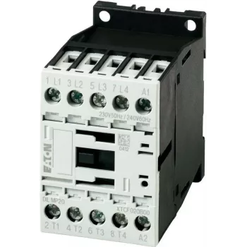 Eaton DILM7-01 kontaktor, 24 V DC, IP20, 45 x 68 mm, črno-bela 276600