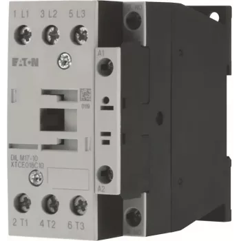 EATON DILM17-10 24V AC 50/60Hz močnostni kontaktor, 3-polni, 17A AC-3, 1NO pomožni kontakt 277008