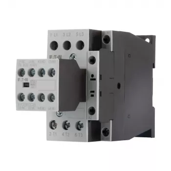 Eaton DILM25-32 3-polni močnostni kontaktor, 230 V AC tuljava, 11 kW, 25 A, 3NO + 2NO/2NC pomožni kontakti 277228