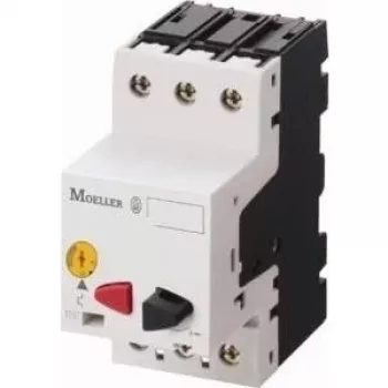 EATON PKZM01-6.3 zaščitno stikalo motorja, 6,3 A, 3-polni, tipka, 2,2 kW pri 400 V 278483