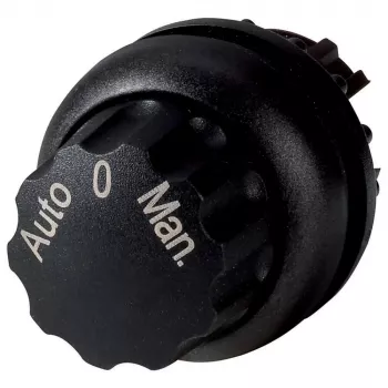 Eaton M22S-WR3-X94 aktuator izbirnega stikala s 3 položaji, čelni obroč iz plastike, črn 226839