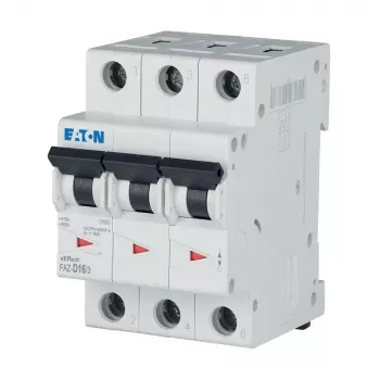 EATON FAZ-D16/3 inštalacijski odklopnik 16A 3-polni D-karakteristika 6kA 278896