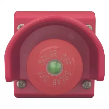 Eaton M22-SOL PV krmilno-ločilno stikalo, 230V AC, 6A, 1NO+1NC, IP67/IP69K, z zaščitnim obročem 150644