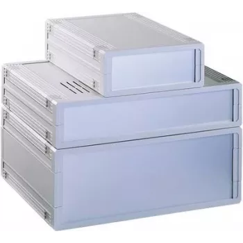 Bopla ULTRAMAS UM32009L+2X FP30009 namizno ohišje, ABS, svetlo sivo, 157,5 x 62,2 x 199 mm 55320000.MT6