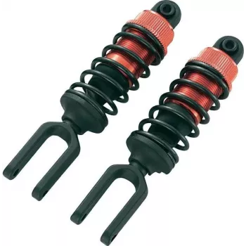 Reely oljni amortizer rdeč s tuning vzmetmi dolžina 125 mm 1 par (112243C)