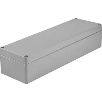 Bopla univerzalno ohišje 360 x 120 x 81 mm aluminij srebrno sivo (RAL 7001) A 124 01124000.H