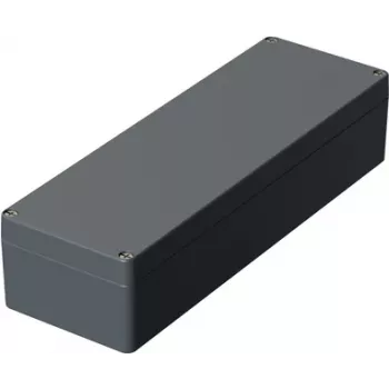 Bopla univerzalno ohišje 360 x 120 x 81 mm aluminij srebrno sivo (RAL 7001) A 124 01124000.H
