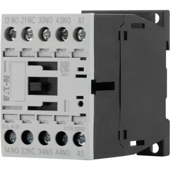 Eaton DILA-31 pomožni kontaktor, tuljava 230 V AC, 3 NO + 1 NC, vijačne sponke, 1,6 kW