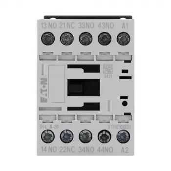 Eaton DILA-31 pomožni kontaktor, tuljava 230 V AC, 3 NO + 1 NC, vijačne sponke, 1,6 kW
