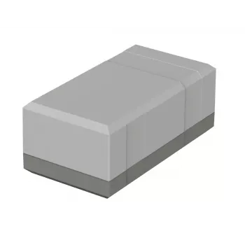 Bopla EG 1250 namizno ohišje, 125 x 67 x 50 mm, polistiren, svetlo siva RAL 7035 32125002