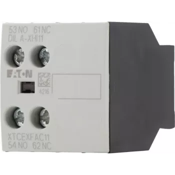 Eaton DILA-XHI11 276421 pomožni kontaktni blok, 45 x 117 x 68 mm, -25 do 60 °C, črno-bel