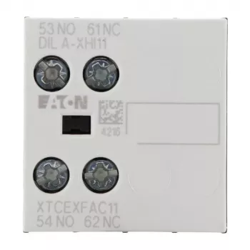 Eaton DILA-XHI11 276421 pomožni kontaktni blok, 45 x 117 x 68 mm, -25 do 60 °C, črno-bel