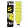 TALBOT TORRO Tech 350 najlonska badminton žogica, srednja hitrost, rumeno-modra 479103