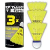 TALBOT torro Tech 350 najlonska badminton žogica, srednja hitrost, rumeno-modra, 1 kos 479113