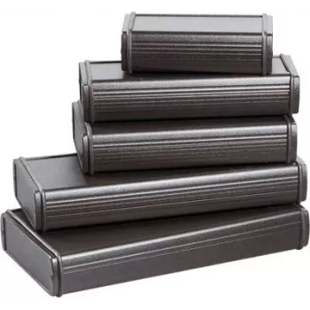 Bopla ABPH 820-150 aluminijasto profilno ohišje 150 x 82 x 22 mm črna 84826150.H