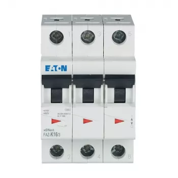 Eaton FAZ-K16/3 16 A 3-polni odklopnik s karakteristiko K 278911