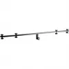 König & Meyer 21393 mikrofonni ročaj - črn, jeklo, 1455 mm, navoj 3/8 inch, z protiutežjo 21393-070-55