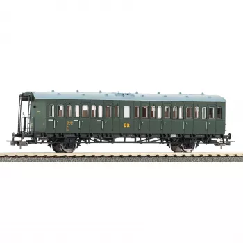 PIKO 53193 H0 DR potniški vagon Bp 2. razred, obdobje III, zelen