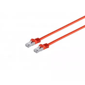Exertis Connect 79305R patch kabel Cat6a S/FTP RJ45 na RJ45, 5 m, brez halogenov, oblikovan, brez kavljev, rdeč