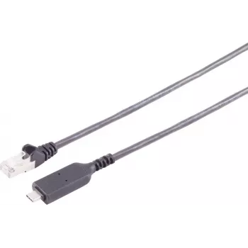 S CONN MAXIMUM CONNECTIVITY USB-C na RJ45 Gigabit LAN adapter kabel 1,5m črn (13-51155)