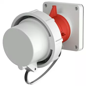 MENNEKES vgradni vtič 32A 5p 6h 400V IP67 rdeč 1254