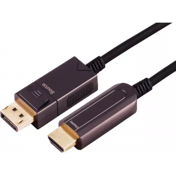 S/CONN maximum connectivity 30-20485 optični adapter kabel DisplayPort na HDMI-A, 4K60, 30 m