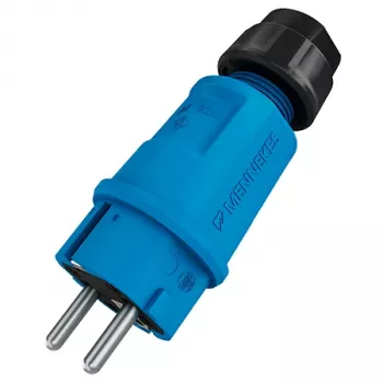 Mennekes SCHUKO vtič 16A 2P+PE IP54 moder (152092)