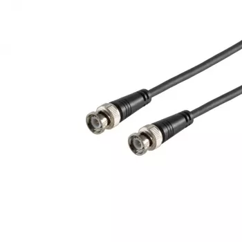 S CONN MAXIMUM CONNECTIVITY koaksialni kabel BNC vtič na BNC vtič RG59, 75 Ohm, 1,0m, črn 77601