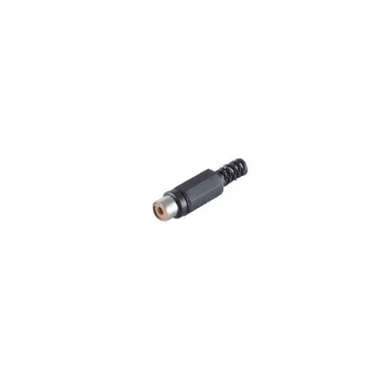 S CONN maximum connectivity RCA vtičnica na vtičnico, črna 51500-S