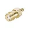Telegärtner J01151A0611 SMA kabelska vtičnica, crimp G05, za RG-223/U, RG-142 B/U, zlata