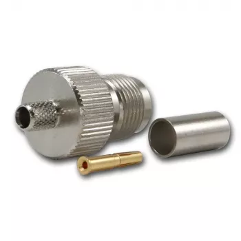 TELEGÄRTNER TNC vtičnica za RG-58, 50 Ohm, crimp/spajkanje, DC-11 GHz