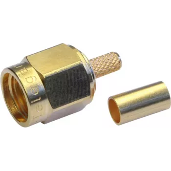 TELEGÄRTNER SMA vtič konektor crimp/spajkanje za G08 (RD-316) zlato J01150A0021