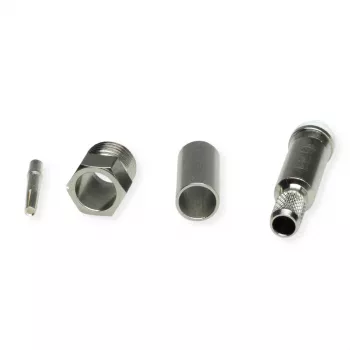TELEGÄRTNER TEGA J01701A0007Z FME kabel vtičnica crimp RG58C/U 50 Ohm nikelj/zlato