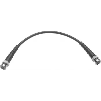 Telegärtner L00010A1800 koaksialni kabel BNC na BNC, 0,25 m, črn