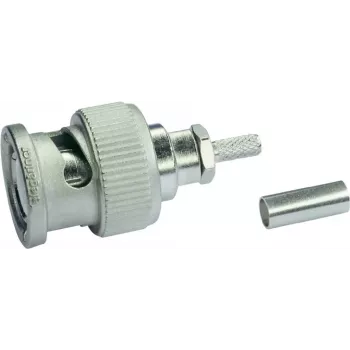 Telegärtner BNC konektor za kabel Crimp G07 / G29 50 Ohm, Professional, za RG-316/U in 0,45/1,4, 1 kos J01000A1294