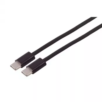 S CONN MAXIMUM CONNECTIVITY 14-22045 USB-C polnilni kabel, USB 2.0, 240W, tekstil, črn, 3m