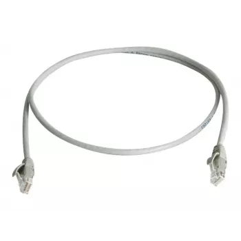 Telegärtner L00003A0204 Cat6 U/UTP RJ45 patch kabel, 2m, siv