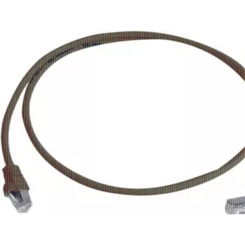 Telegärtner 100008016 CAT 6a S/FTP RJ45 patch kabel, 0,5 m, moder, samougasljiv, z zaščito pred prepogibanjem