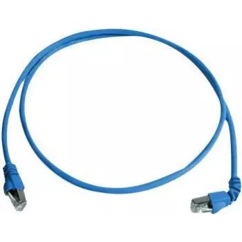 Telegärtner 100008016 CAT 6a S/FTP RJ45 patch kabel, 0,5 m, moder, samougasljiv, z zaščito pred prepogibanjem