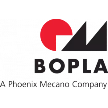 BOPLA TSH 35-2 DIN nosilec za tirnico črn 20035000